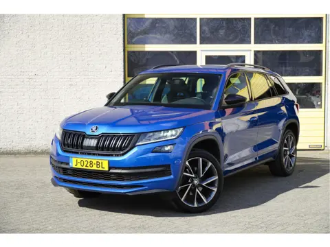 Škoda Kodiaq 1.5 TSI 150PK! Automaat Sportline Business BJ2020 Lmv 20" | Led V+A | Pdc | Keyless ent