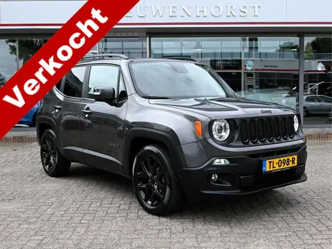 Jeep Renegade 1.4 MultiAir Night Eagle II Limited, clima, adapt. cruise, Apple Carplay, PDC, NL-deal