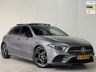 Mercedes-Benz A-klasse 180 AMG Aut. PANO l MATRIX l EL-STOEL l SFEER l CAMERA l SOUND l KEYLESS l OR