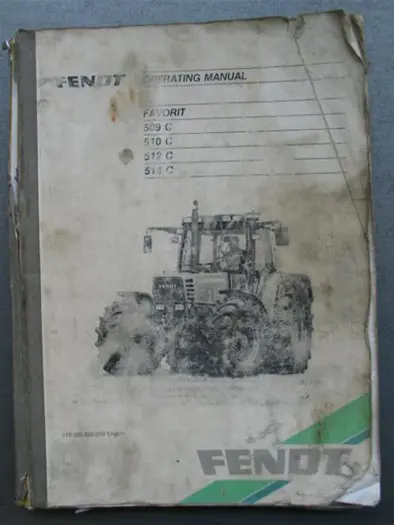 Manual Fendt Favorit Vario 509 / 510 / 512 / 514C
