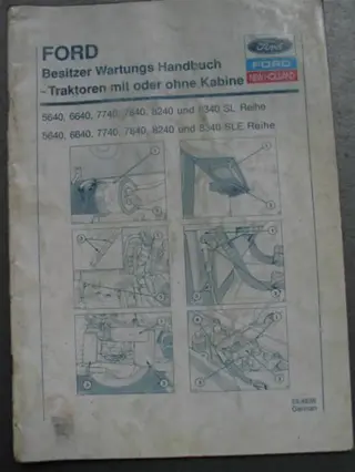 Manual Ford 5640/6640/7740/7840/8240/8340 SLE