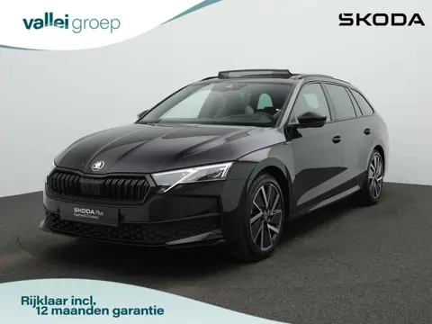 Skoda Octavia Combi 1.5 TSI MHEV 150 pk DSG Sportline | Panoramadak | Trekhaak | 360 camera | Head-u