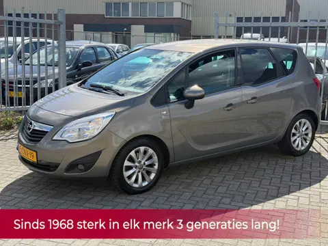 Opel Meriva 1.4 Turbo Cosmo AUTOMAAT! Leer l Cruise l Airco l PDC l Stoel-stuurverwarming l AFNEEM H