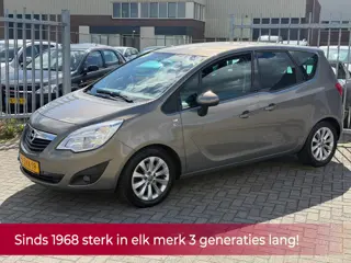 Opel Meriva 1.4 Turbo Cosmo AUTOMAAT! Leer l Cruise l Airco l PDC l Stoel-stuurverwarming l AFNEEM H