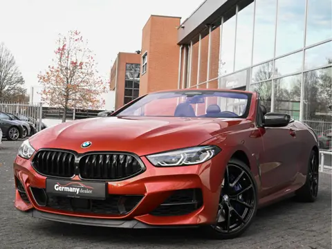BMW 8 Serie M850i 531pk xDrive High Executive Sunset Orange 4W Sturing Carbon Core
