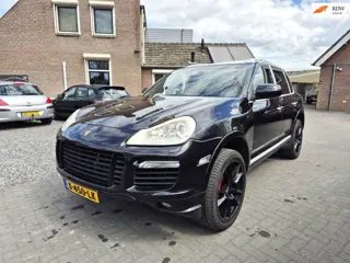 Porsche Cayenne 4.8 Turbo Automaat Luchtvering Navi Clima Cruise Leer Schuifdak 21 Inch Zeer mooie e
