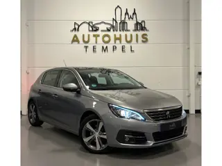 Peugeot 308 1.2 PureTech Blue Automaat Panoramadak Parkeersensoren Cruise Climate Led 17Inch Isofix 