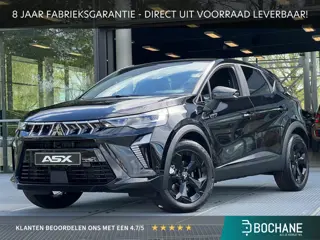 Mitsubishi ASX 1.8 HEV AT Black Edition | NIEUWE UITVOERING! | DIRECT UIT VOORRAAD LEVERBAAR