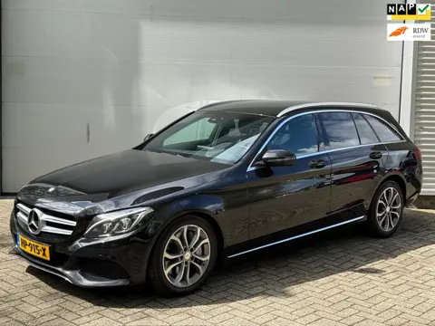 Mercedes-Benz C-klasse Estate 350 e Lease Edition l Burmester l ILS l Volleder l Trekhaak l Camera l