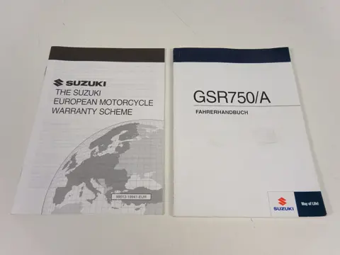 INSTRUCTIEBOEKJE Suzuki GSR 750 2011 - 2016
