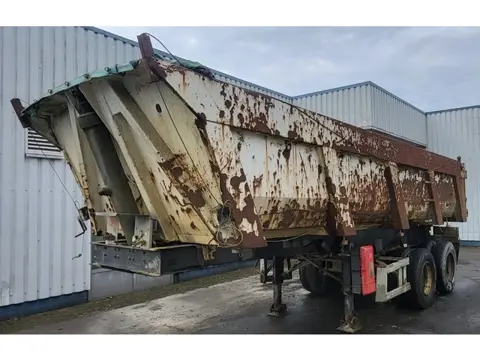 Trailor 2 Axle , 8 Tyres , Steel Tipper , Spring Suspension , Drum Brakes