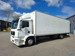 MAN TGM 18.290 / !!ONLY:395637 KM !! / HEATED BOX / FULL-AIR / PLATFORM 1500 KG / AUTOMATIC / EURO-5