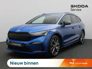 Skoda Enyaq iV 60 Sportline 170PK Aut. SOH 94%, Trekhaak, Virtual Pedal, Keyless, Side Assist, Achte