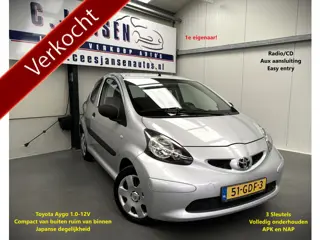 Toyota Aygo 1.0-12V 1e eigenaar!!