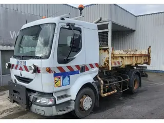 Renault Midlum 180 , Tipper , Manual , Sprimg Suspension , French Truck