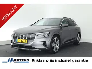 Audi e-tron 55 quattro 95 kWh 408pk SOH 95% Trekhaak 360Camera ACC Keyless Stoelverwarming Memory Na