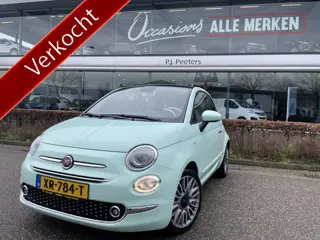 Fiat 500 0.9 TwinAir Turbo Collezione met schuif/kanteldak Airco - Cruise control - parkeersensor ac