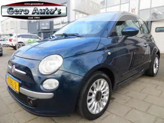 Fiat 500 0.9 TwinAir Lounge glazen panoramadak ,airco lmv
