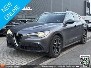 Alfa Romeo Stelvio 2.2 D 190 Super Aut. | Pano | Leder | Stoelverwarming | Cruise | Climate | Navi |