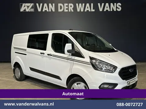 Ford Transit Custom 2.0 TDCI 131pk Automaat L2H1 Dubbele Cabine Euro6 Airco | 6-Zits | Camera | Navi