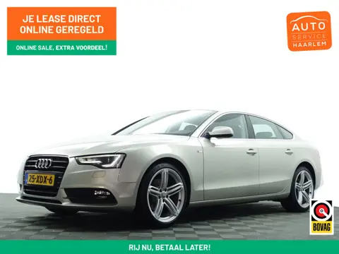 Audi A5 Sportback 1.8 TFSI 170Pk S-Line Aut- Xenon Led, Navigatie, Cruise, Clima, Park Assist, Carbo