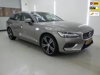 Volvo V60 2.0 B3 163 PK R-Design+Volleder+stoel&stuur-verw+pano-dak+19"LMV+elek-Klep+trekhaak+Naviga