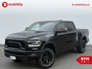 Dodge Ram 1500 5.7 V8 HEMI 4x4 Crew Cab REBEL Longhorn Panoramadak | Trekhaak | RAM BOX | Leer | App