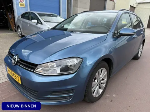 Volkswagen Golf Variant 1.6 TDI Highline 2014 Navigatie + Boekjes TOP auto Distributieriem is vervan
