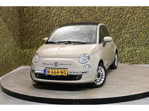 Fiat 500C 1.2 Lounge Cabrio | PDC | Airco | Cappuccino