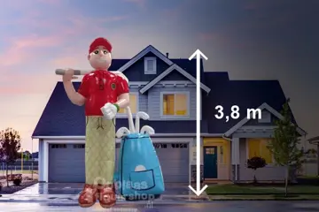 Abraham pop Golfer huren, landelijke bezorging mogelijk