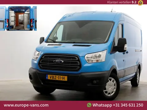 Ford Transit 350 2.0 TDCI 130pk E6 L3H2 Trend Airco/Camera/2x Schuifdeur 10-2019