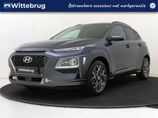 Hyundai KONA 1.6 GDI HEV Premium | Automaat | Trekhaak | Lichtmetalen Velgen |