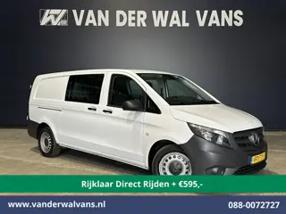 Mercedes-Benz Vito 114 CDI 136pk Automaat L3H1 Dubbele Cabine Euro6 *Rijklaar Direct Rijden* Airco |