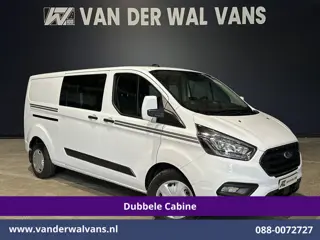Ford Transit Custom 2.0 TDCI 131pk Automaat L2H1 Dubbele Cabine Euro6 Airco | 6-Zits | Camera | Navi