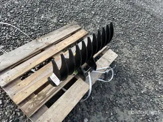 HAENER HBR800-MS01-A 800 mm Excavator Rake (Unused