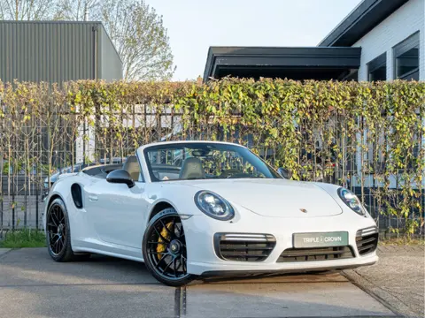 Porsche 911 Cabrio 3.8 Turbo S (bj 2017, automaat)