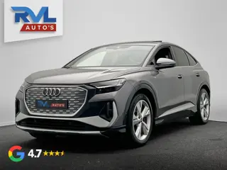 Audi Q4 Sportback e-tron 40 S edition 77 kWh 2x S-Line | SOH 94,29% | Adaptieve Cruise | Panoramadak