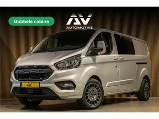 Ford Transit Custom 300 2.0 TDCI 170 PK L2H1 Limited DC | Dubbel cabine | Lederen bekleding | 6-Zitt