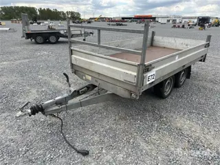 Hapert D2000 18 T/A Equipment Trailer (bj 2008)
