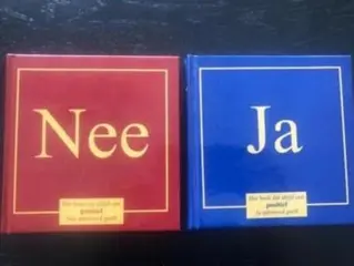 Ja / nee, het boek dat altijd een positief