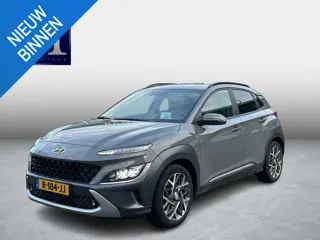 Hyundai Kona 1.6 GDI HEV Premium | DEALER ONDERHOUDEN | STOEL VERKOELING/VERWARMING | STUURWIEL VERW