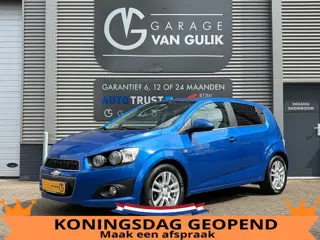 Chevrolet Aveo 1.6 116PK Trekhaak,Airco,Cruise,Isofix,ElektrRamen+Spiegels,Stoelverwarming,Bluetooth