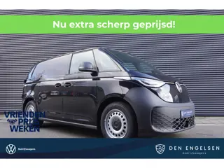 ID. Buzz Cargo 286 pk, Economy Business, Achteruitrijcamera, Bijrijdersbank, Trekhaak, Achterdeuren 