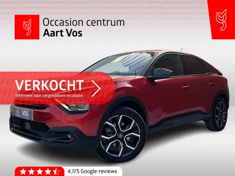 Citroën Ë-C4 So Black 50 kWh | Camera achter | Carplay/Android Auto |