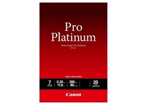Canon PT-101 A2 Foto papier Platinum 20 vel