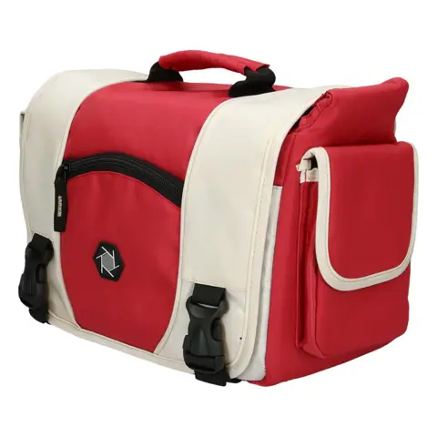 Delamax Cameratas Delabag Medium Rood/Beige
