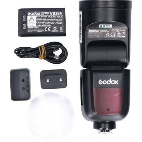 Tweedehands Godox Speedlite V1 Canon Kit CM6652