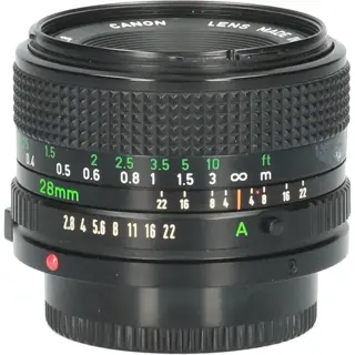 Tweedehands Canon 28mm f/2.8 FD CM6625