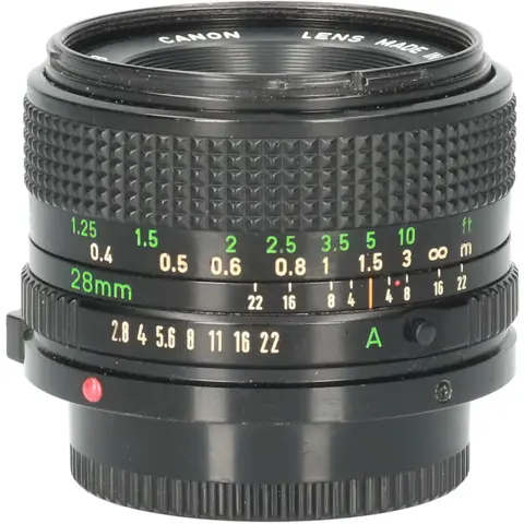 Tweedehands Canon 28mm f/2.8 FD CM6627