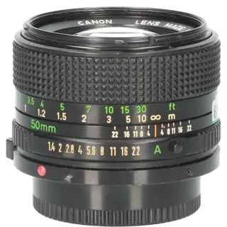 Tweedehands Canon New FD 50mm f/1.4 Lens CM6626